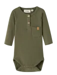 Lil'Atelier - Nbmluno Ls Slim Body Lil - Pikkade varrukatega - 80
