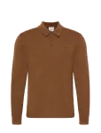 Calvin Klein - Ls 100% Merino Polo 14Gg - Pikkade varrukatega - M