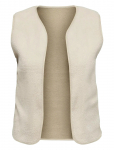 ONLY Carmakoma - Carbelisa Teddy Waistcoat Jrs - Kootud vestid - 46-48