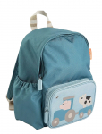 Done By Deer - Kids Backpack Tiny Farm Blue 7,5 L - Seljakotid - 27X 16X H 32CM.7.5L
