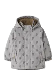 Lil'Atelier - Nmmlasnow10 Jkt Fo Aop1 Lil - Talvejoped - 122-128