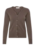 Rosemunde - Rwlaica Cashmere Ls V-Neck Lace Cardigan - Kardiganid - M