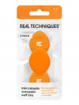 Real Techniques - Real Techniques Mini Miracle Concealer Puff Trio - Concealer Brushes - ONE SIZE