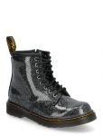 Dr. Martens - 1460 T Black+Silver Nebula Glitter - Saapad - 26