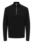 ONLY & SONS - Onsting Life Reg Half Zip Knit Noos - Poolpika lukuga džemprid - XXL