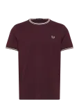 Fred Perry - Twin Tipped T-Shirt - L&uuml;hikeste varrukatega - XS