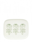 Marimekko Home - Vihkiruusu Plate 12X15Cm - V&auml;ikesed taldrikud - 12X15CM