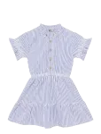 Daily 7 - Dress Stripe Ruffle - L&uuml;hikeste varrukatega vabaajakleidid - 104