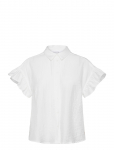 Coster Copenhagen - Shirt With Ruffle Sleeves - L&uuml;hikeste varrukatega - 34