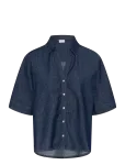 Kaffe - Kajade Denim Shirt - L&uuml;hikeste varrukatega - 36