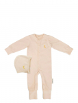 Moonboon - Sleep Suit & Bonnet Giftbox - Beebide kinkekomplektid - 74 CM