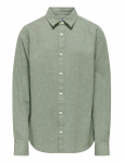 ONLY & SONS - Osjcaiden Life Ls Linen Shirt Wn Noos - Pikkade varrukatega s&auml;rgid - 176