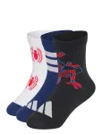 Adidas Sportswear - Lk Mrvl Sm 3Pp - Sokid - 22-24