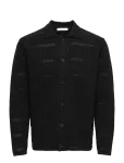 ONLY & SONS - Onsbart Life Rlx 5 Ls Shirt Knit - Kardiganid - M