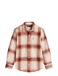 Tommy Hilfiger - Waffle Texture Check Shirt - Pikkade varrukatega s&auml;rgid - 176