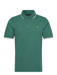 Lyle & Scott - Tipped Polo Shirt - L&uuml;hikeste varrukatega - M