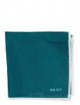 AN IVY - Bottle Green White Borders Silk Pocket - Taskur&auml;tikud - ONE SIZE