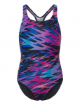 Speedo - Hyperboom Print Medalist Swimsuit - Ujumisriided - 10