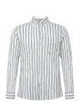 Scotch & Soda - Striped Crinkle Structure Regularfit Shirt - Vabaaja s&auml;rgid - XL
