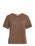 Vila - Viplisa O-Neck S/S Top - Noos - L&uuml;hikeste varrukatega - XXL