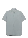 Superdry - Classic Seersucker S/S Shirt - L&uuml;hikeste varrukatega s&auml;rgid - M