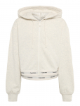 Calvin Klein Jeans - Ls Terry Logo Waist Cropped Fz H - Kapuutsiga pusad - L
