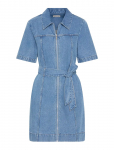Calvin Klein Jeans - Belted Shirt Dress Radio Blues - Teksakleidid - L