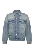 Closed - Men Denim Jacket Jackets & Coats Light Blue - Voodrita teksatagid - S