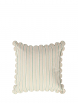 Lexington Home - Striped Organic Cotton Scallop Wing Pillow Cover - Padjap&uuml;&uuml;rid - 50X50