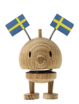 Hoptimist - Hoptimist Celebration Bumble Sweden S Raw Oak - Figuurid ja skulptuurid - 6.5X7.3X9.9CM x 6.5