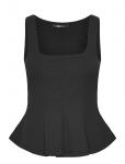 Gina Tricot - Peplum Top - Varrukateta l&uuml;hikesed topid - XL