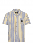 Stan Ray - Tour Shirt - Blue/Yellow Stripe - L&uuml;hikeste varrukatega s&auml;rgid - L