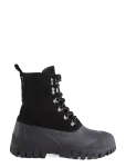 Stutterheim - Patrol Boot Black Suede - Kummisaapad - 44