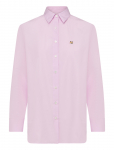 Maison Kitsune - Fox Head Embroidery Classic Shirt - Pikkade varrukatega - 38