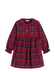 Tommy Hilfiger - Lg Check Rounded Collar Dress - Pikkade varrukatega vabaajakleidid - 98