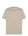 Knowledge Cotton Apparel - Cashmere Knit Polo - L&uuml;hikeste varrukatega kootud polos&auml;rgid - S