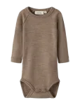 Lil'Atelier - Nbnnester Wool Ls Slim Body Lil - Pikkade varrukatega - 80
