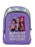 Demon Hunters - Kpop Demon H. Purple Backpack With 2 Compartments - Seljakotid - ONE SIZE