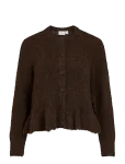 Vila - Vibows L/S Flounce Knit Cardigan-Noos - Kardiganid - M