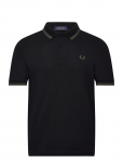 Fred Perry - Twin Tipped Fp Shirt - L&uuml;hikeste varrukatega - S