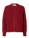 Selected - Slwlulu Ls Knit Short Cardigan Noos - Kardiganid - M