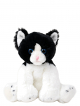 Teddykompaniet - Cat Friends Mojje, Black - Soft Toys - ONE SIZE