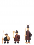 Andersen Furniture - The Vikings Of Denmark - Puidust kujud - ONE SIZE