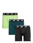 New Balance - Mens Premium 6" Boxer Brief With Fly 3 Pack - Bokserid - XL