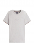 Tommy Hilfiger - Tommy Logo Tipped Tee - L&uuml;hikeste varrukatega - XXL
