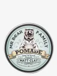 Mr Bear Family - Pomade - Matt Clay - Beard Wax & Beardbalm - 100 g