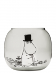 Muurla - Moomin Tealight Holder Moominpappa Grey - Teek&uuml;&uuml;nlajalad - 9.5 CM