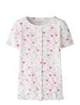 Name It - Nmfvemia Aop Ss Slim Top - L&uuml;hikeste varrukatega - 98