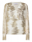 Coster Copenhagen - Shirt With Lurex Pattern - Pikkade varrukatega - 36
