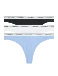Calvin Klein - Thong 3Pk - Stringid - XL